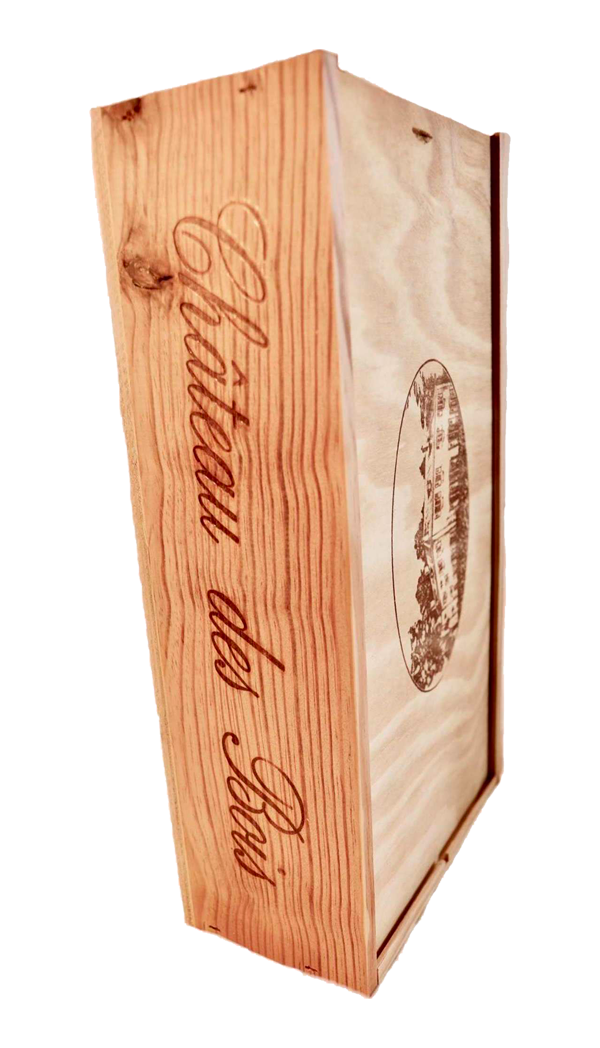 Coffret 2 bouteilles en bois La suite au prochain apéro ou un an de  plus, ça se fête ! (Exclusivité Magasin)